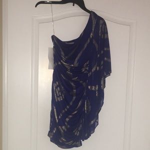 Homecoming dress- one shoulder- new with tags
